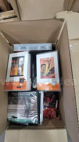 **** ASSORTED DVD VHS TAPES (1 PALLET) **** (I)