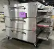 **** LINCOLN-IMPINGER TRIPLE STACK 3270 NAT. GAS PIZZA CONVEYOR OVEN **** (I)