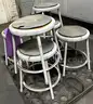 **** 20" METAL BARSTOOLS (6 UNITS) **** (I)