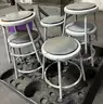 **** 20" METAL BARSTOOLS (6 UNITS) **** (I)