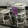 **** 20" METAL BARSTOOLS (6 UNITS) **** (I)