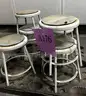 **** 20" METAL BARSTOOLS (6 UNITS) **** (I)