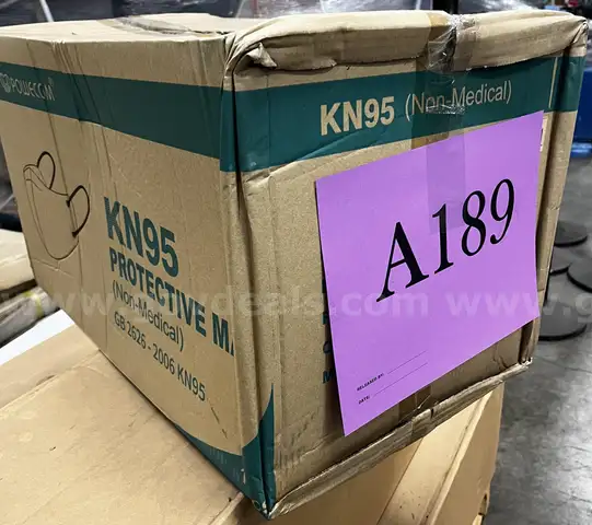 **** KN95 NON-MEDICAL PROTECTIVE MASKS (1 CS.) **** (I)