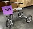 **** ANTHONY BROTHERS VINTAGE CAST ALUMINUM CONVERT-O-TRICYCLE **** (I)