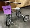 **** ANTHONY BROTHERS VINTAGE CAST ALUMINUM CONVERT-O-TRICYCLE **** (I)