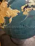 **** VINTAGE 1959 AMERICAN PRINTING HOUSE FOR THE BLIND FLOOR PEDESTAL GLOBE **** (I)