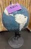 **** VINTAGE 1959 AMERICAN PRINTING HOUSE FOR THE BLIND FLOOR PEDESTAL GLOBE **** (I)