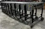 **** ULINE BEST FLEX-200 GRAVITY EXPANDABLE PORTABLE CONVEYOR **** (I)