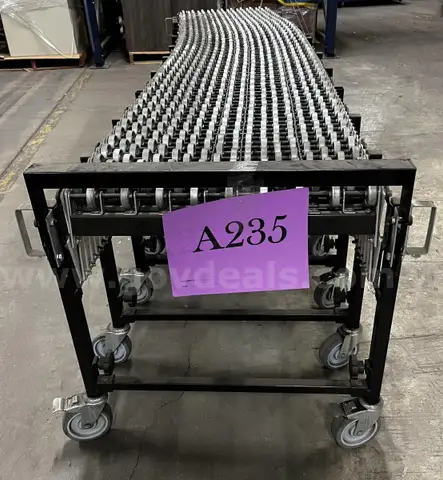 **** ULINE BEST FLEX-200 GRAVITY EXPANDABLE PORTABLE CONVEYOR **** (I)