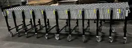 **** ULINE BEST FLEX-200 GRAVITY EXPANDABLE PORTABLE CONVEYOR **** (I)