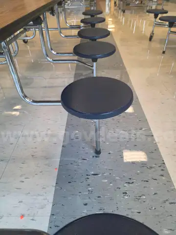 12 SEAT Cafeteria Tables - Quantity = 16
