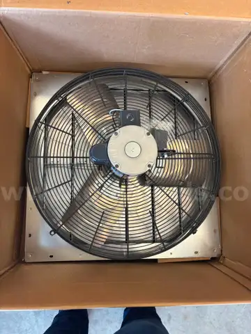 Dayton Utility Shutter-Mounted Exhaust Fan