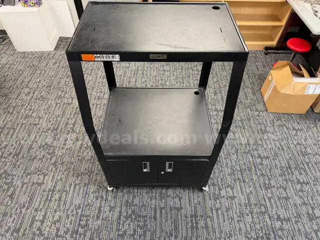 2-Tier Cart with locker