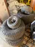 2 Sets of Tires for 61&#x22; Bad Boy Rogue Zero Turn Lawnmower with Advance Chutes