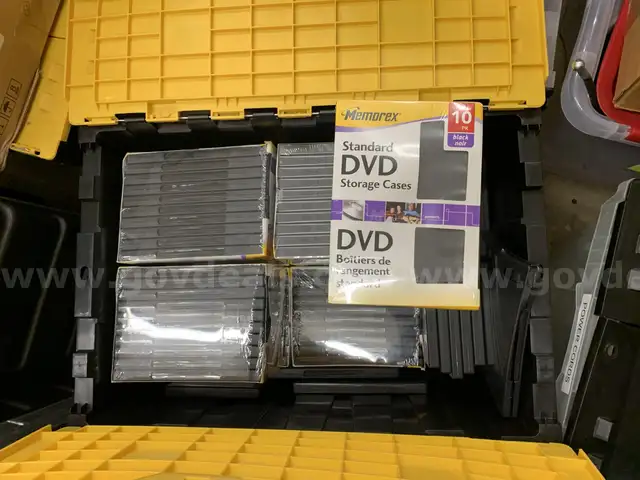 DVD storage cases for sale