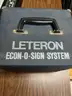 Leteron E-O-S Vinyl Cutter Sign and Label Lettering System w/ 7 Rolls of Tape
