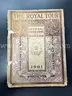 Vintage original copy of 1901 Official Programme and Souvenir of the Royal Tour