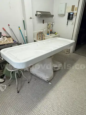 Antique Embalming Mortuary Table