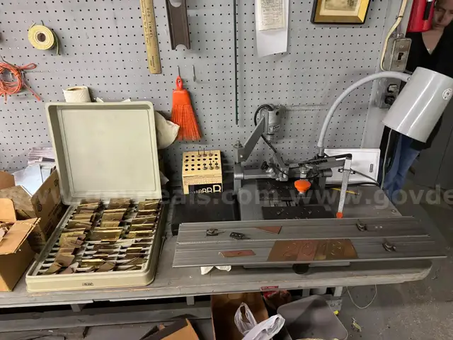 Engraving Machine and Plates