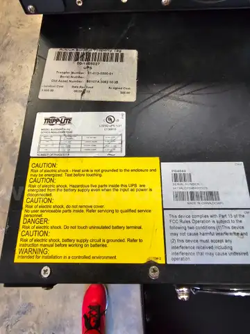 2 Tripp-Lite Uninterruptible Power Supplies