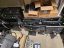 Various computers, laptops, tablets, servers, monitors and other items
