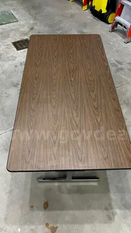 Table with fold out legs