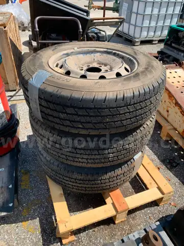 Tires and wheels