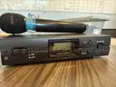 Audio Technica UHF Synthesized diversity Receiver and wireless Mic set