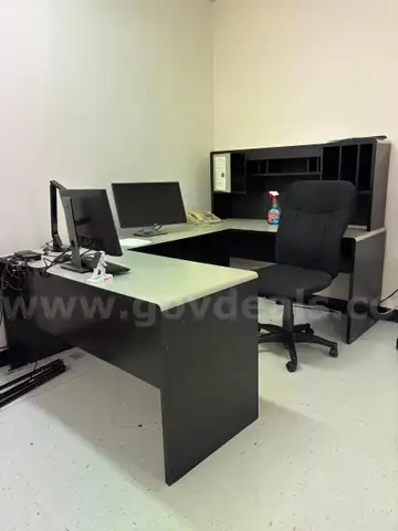 Office Desk and Office Chair