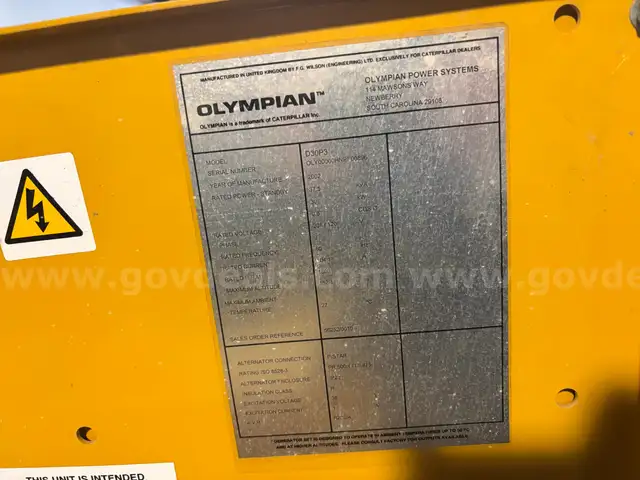 Cat Olympian Power Systems