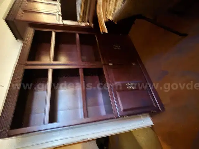 Cherry Wood Book Case Quantity 2