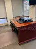 U Shaped Desk and File Cabinet