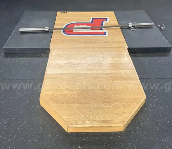 Lot of (4) Weightlifting Platforms