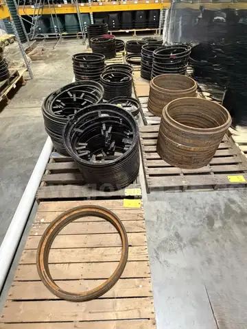 Lot of (158) Manhole Risers