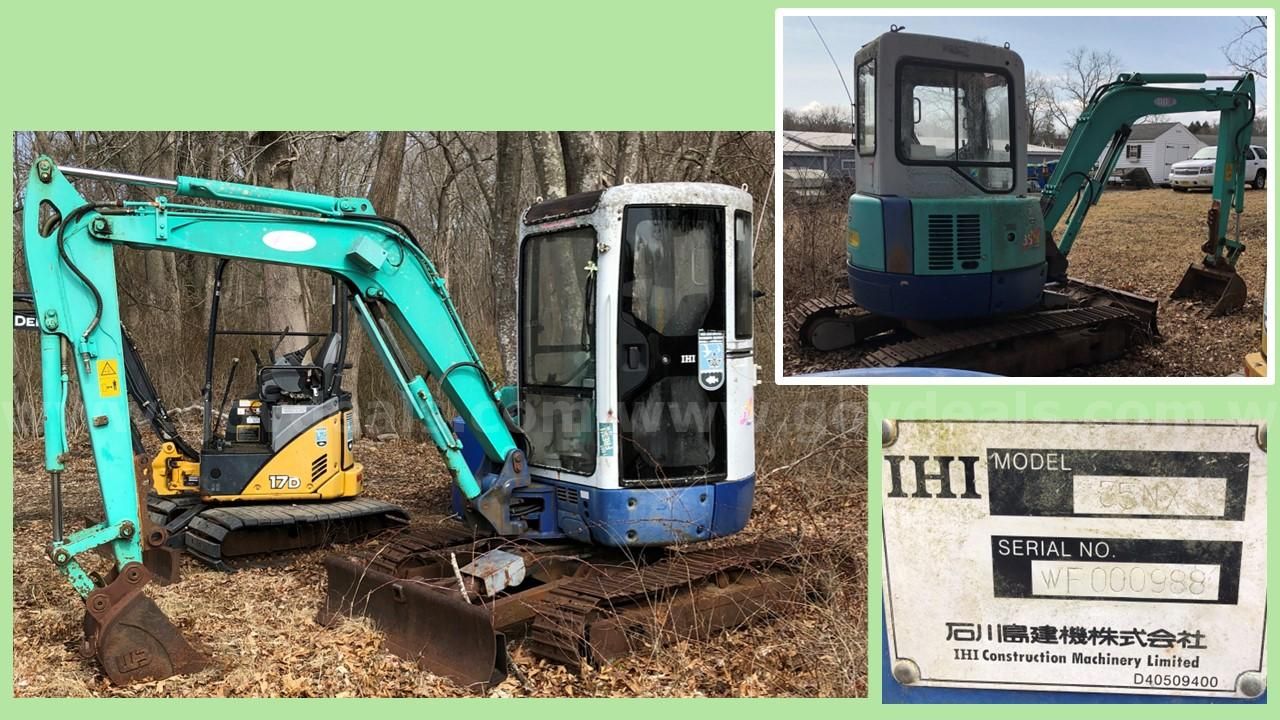A シリアル 2004 IHI MINI EXCAVATOR | GovDeals
