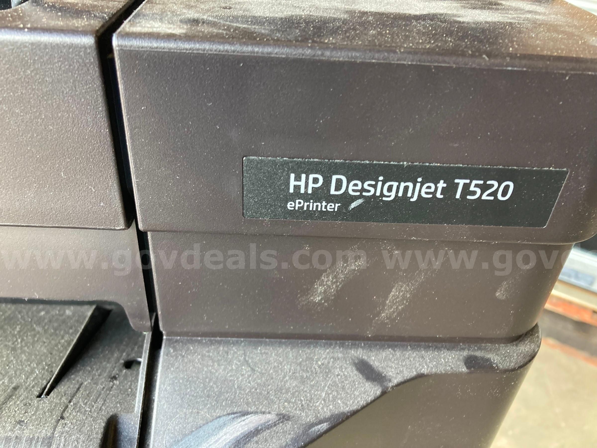HP DESIGNJET T520 PRINTER | AllSurplus HP DESIGNJET T520 PRINTER | AllSurplus
