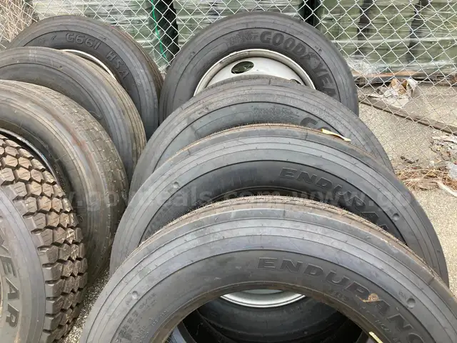 ASSORTED TRUCK TIRES