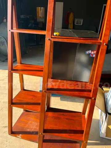 SHELVES AND CHAIRS