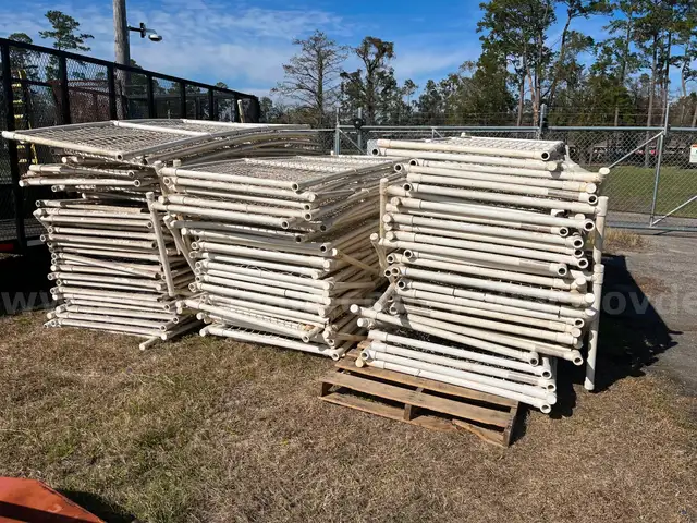 TEMP OUTFIELD FENCING