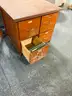 Wooden File Cabinet