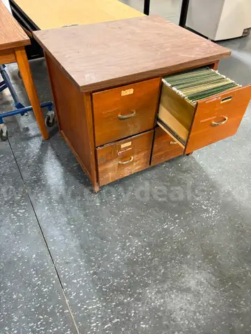 Wooden File Cabinet