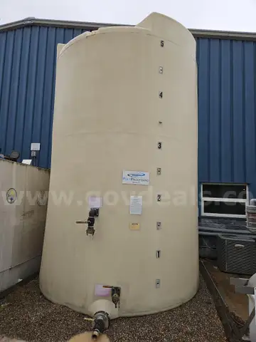 5,000 Gallon PolyProcessing Storage Tank