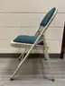 64 Metal Folding Chairs with Back and Seat Cushions