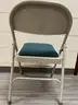 64 Metal Folding Chairs with Back and Seat Cushions