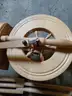 Folk Art craft appliance- Wooden Spinning Wheel