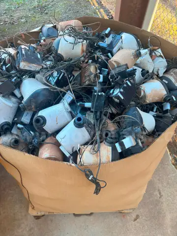 Used Water Meters, Plastic