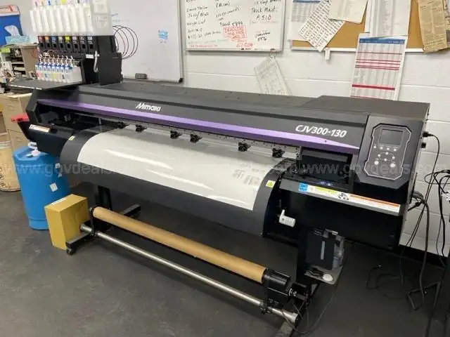 Mimaki CJV 300-130 54&#x22; Printer-Mimaki LA-160 W 54&#x22; Laminator