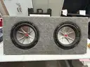 speaker box with kicker brand speakers