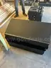 SETINA metal storage box with lid and pull-out drawer