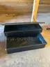 SETINA metal storage box with lid and pull-out drawer
